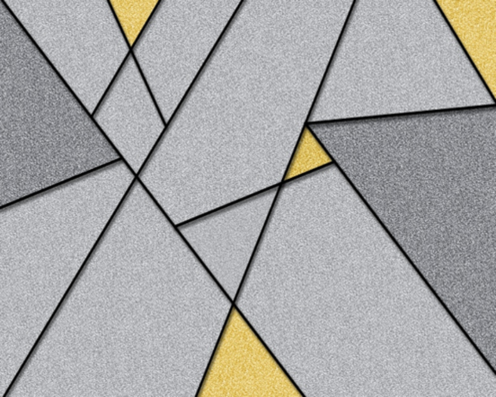 3D Wallpaper Modern Geometric Lines